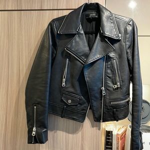 Zara Leather Coat